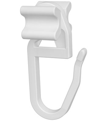 Interdeco Faltengleiter mit Faltenlegehaken für 6 mm Innenlauf, 500 Stück