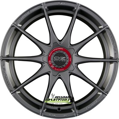 4x OZ Formula HLT grigio corsa 8x18 ET45 - LK5/114.3 ML75 Felge Alu