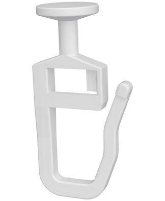 Interdeco Faltengleiter Rundkopf mit Faltenlegehaken für 5,6 mm Innenlauf, 500 Stück