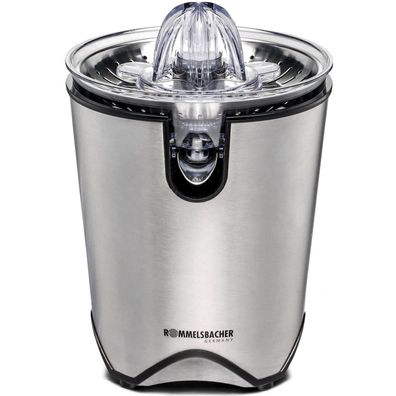 Elektrische Zitruspresse Rommelsbacher ZP 60/E Edelstahl und Schwarz