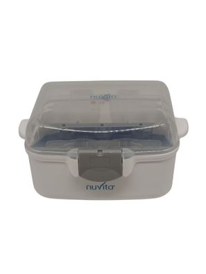 Nuvita Mikrowellen Sterilisator für Babyflaschen ultra kompakt 25 cm