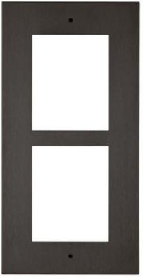 Rahmen 2N fér Wandinstallation von Gegensprechanlage, schwarz