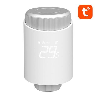 Intelligenter Thermostatkopf Avatto TRV10 Zigbee Weiß