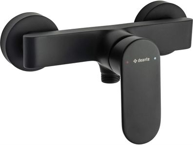 Batterie de douche Deante noir mat