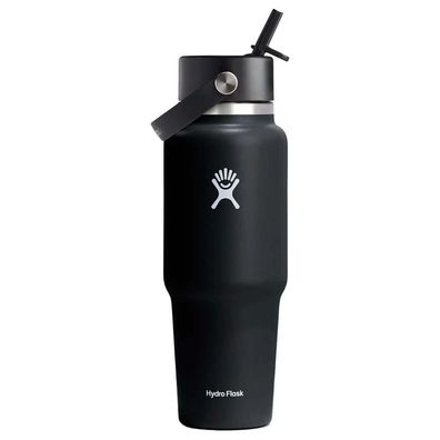 Thermosflasche Hydro Flask Wide Mouth 946 ml schwarz