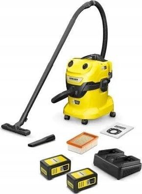 Staubsauger Karcher WD 4-18 Dual Battery Set mit Dualbatterie