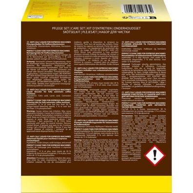 Reinigungsset Melitta Transparent fér Espressomaschinen