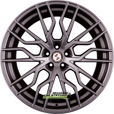 4x Etabeta Medusa-K anthracite matt 10x20 ET30 - LK5/130 ML84.1 Felge Alu