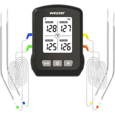 Thermometer Levenhuk Wezzer Cook MT90 mit vier Sonden