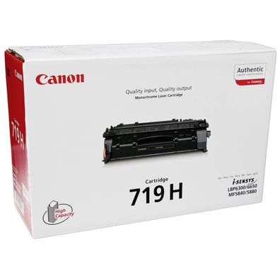 Toner Canon 719H Original Schwarz 6400 Seiten