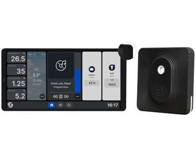 Wanddisplay Shelly Wall Display X2 mit 6,95" Farb-Touchscreen