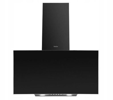 Dunstabzugshaube Amica 65 cm Breite, schwarz