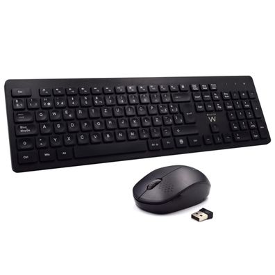 Tastatur und Maus Set Ewent EW3256 kabellos