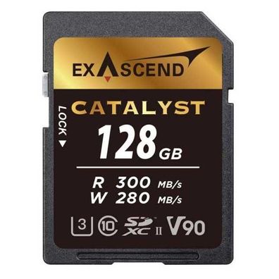 Speicherkarte Exascend SD UHS-II V90 128GB