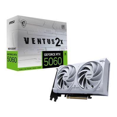 Grafikkarte MSI GeForce RTX 5060 8G VENTUS 2X OC WHITE