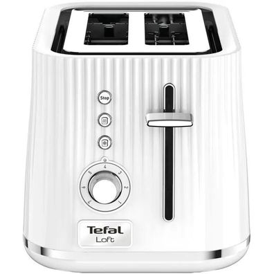 Toaster Tefal Loft TT7611 Weiß, 2 Scheiben, 7 Bräunungsstufen