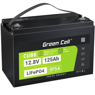 Batterie Green Cell LiFePO4 125Ah 12,8V