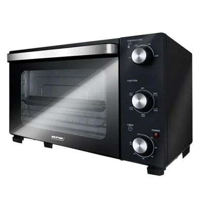 Mini-Backofen MPM MPE-14/T 22 Liter, 1300 W, Schwarz
