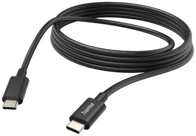 USB-Kabel Hama USB-C 3 m Schwarz