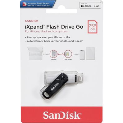 USB-Stick SanDisk iXpand Go 256 GB USB 3.0 / Lightning