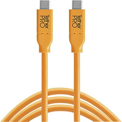 USB-C Kabel TetherTools 4,6 m Orange