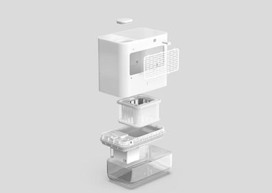 Luftbefeuchter Blaupunkt AHE801 mit natérlicher Verdampfung