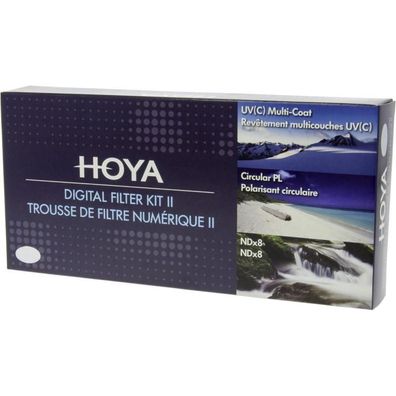 Filterset Hoya UV, CPL und ND8 49 mm