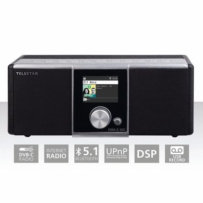 Radio Telestar DIRA S 20 mit 15W Lautsprechern