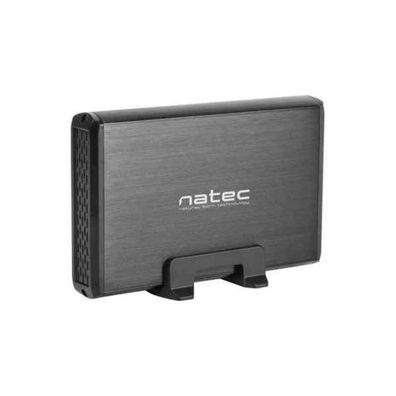 Festplattengehäuse Natec Rhino 3,5 Zoll Aluminium schwarz