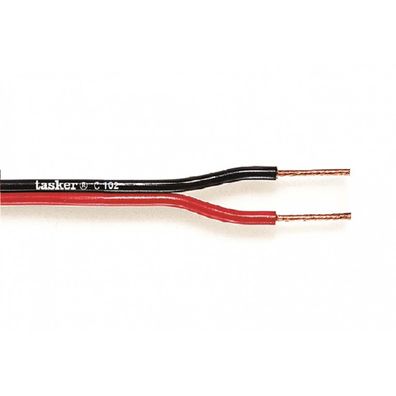 Lautsprecherkabel Tasker C102 2,50 mmÂ², 100 Meter, rot und schwarz