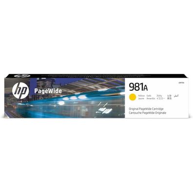 Tintenpatrone HP 981A Gelb Original PageWide
