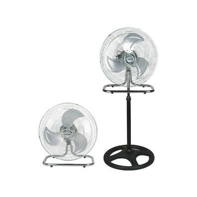 Ventilator Vans Edelstahl und Schwarz 80W