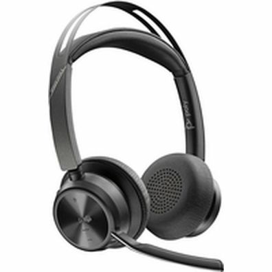 Headset Poly Voyager Focus 2 mit Bluetooth und aktiver Geräuschunterdréckung