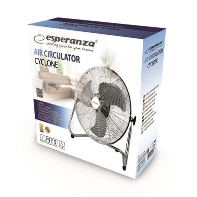 Ventilator Esperanza EHF006 Cyclone Chrom