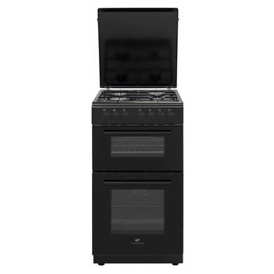 Gasherd Continental Edison CECDF5060B3 mit 4 Flammen und 2 elektrischen ßfen