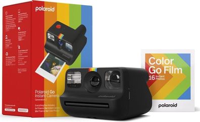 Sofortbildkamera Polaroid Go Generation 2 schwarz kompakt