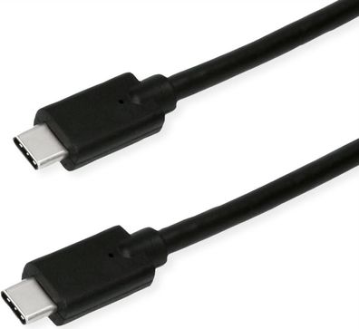 USB-Kabel ROLINE GREEN 2 m USB 3.2 Gen 2x2 USB C Schwarz