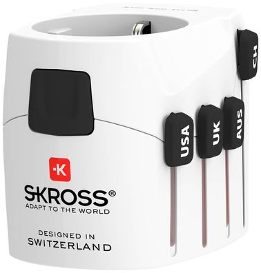 Reiseadapter Skross Welt zu Europa