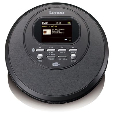 CD-Player Lenco CD-500BK mit Bluetooth 5.0