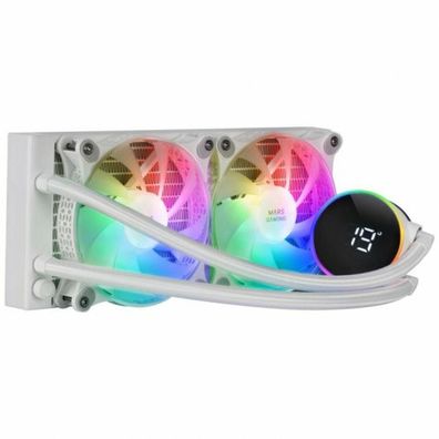 Fléssigkeitskéhlung Mars Gaming ML-LCD240 Weiß