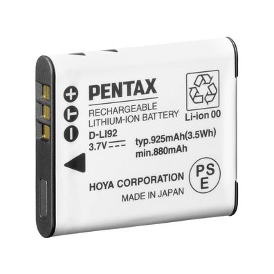 Batterie Pentax D-LI92 Lithium-Ion 925 mAh