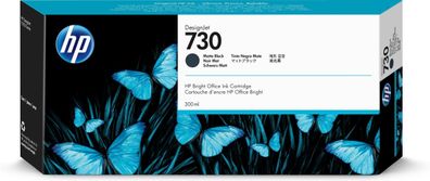 Tintenpatrone HP 730 300 ml Schwarz matt Original