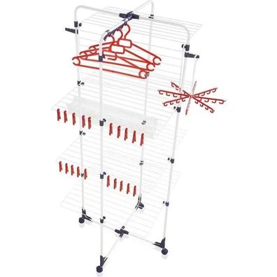 Wäschetrockner Leifheit Tower 450 Deluxe Aluminium und Stahl