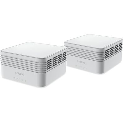 Mesh-WLAN-System Strong Wi-Fi 6 Dual-Band 3000 Mbit/s Weiß