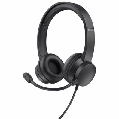 Headset Trust USB kabelgebunden On-Ear