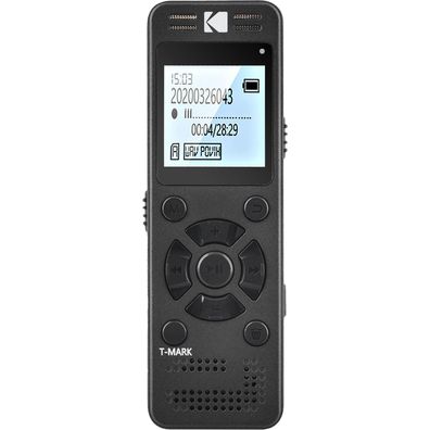 Diktiergerät Kodak VRC 350 grau metallisch