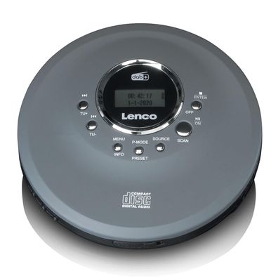 CD-Player Lenco CD-400GY Anthrazit
