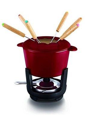 Fondue-Set Beka Emaille 15,5 cm Rot