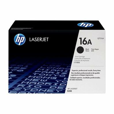 Toner HP Q7516A (16A) Schwarz, 12.000 Seiten