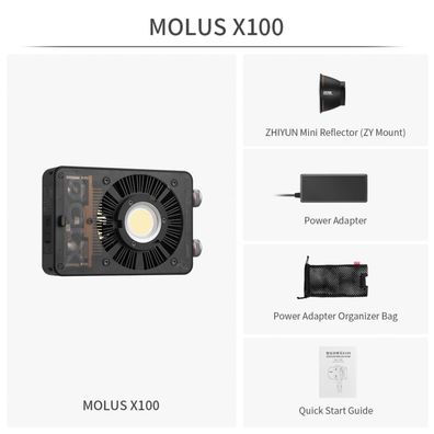 Studioleuchte Zhiyun Molus X100 100W, Bluetooth-Steuerung